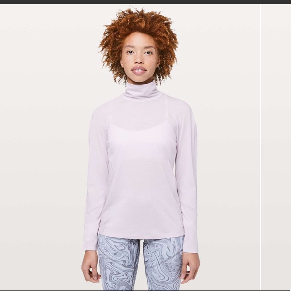 NWT - Lululemon Lab - Women's Gami Long Sleeve - Color: Smooth Silver - Size: 8 - Picture 12 of 15